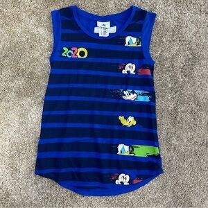 Disney Parks sleeveless top blue size xs  mc